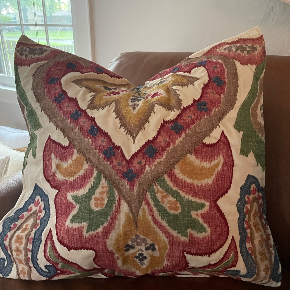 Pottery Barn Throw Pillow
